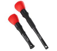 SIXTOL Car Detailing Brush 2 Basic Lot de 2 brosses de détail 16,5 et 24 cm
