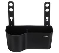 SIXTOL Car Storage 1 Organiseur Multifonction pour appuie-tête avec Porte-gobelet, boîte à mouchoirs, Accessoire de Voyage pour Voiture, Noir