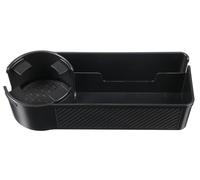 SIXTOL Car Storage 3 | Organisateur Universel de Voiture | Support de Boissons Entre sièges | Rangement supplémentaire | Noir