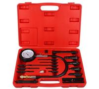 SIXTOL Engine Tester Lot de 19 testeurs de compression pour moteurs diesel 70 bar