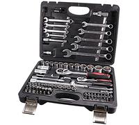 SIXTOL Kit d'outils 82 pièces dans une mallette à outils | Set Gola, clés en acier | ...