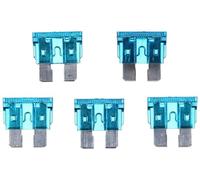 SIXTOL Lot de 100 fusibles à lame pour voiture, 15 A, 100 fusibles standard, pour voiture/camping-car/moto