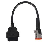 SIXTOL Mechanic Cable 21 - Réduction OBD-II 6 Broches Compatible avec Motos Harley-Davidson - Adaptateur de Diagnostic - Accessoires d'atelier - Entretien de la Moto - Flexible et Robuste