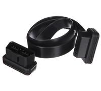 SIXTOL Mechanic Cable 24 | Câble d’Extension OBD-II 16 Broches mâle-Femelle | Longueur 66 cm | Diagnostic Automobile Flexible