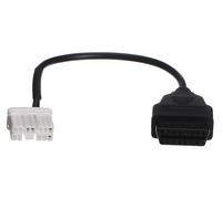SIXTOL Mechanic Cable 3 | Réduction OBD-II 12 Broches Compatible avec Tesla S, X (2012-2015) | Adaptateur de Diagnostic | Utilisation Flexible | Compatibilité Tesla | Diagnostic de véhicule