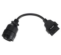 SIXTOL Mechanic Cable 9 - Réduction OBD-II 14 Broches Compatible avec Cat Caterpillar - Adaptateur de Diagnostic - Diagnostic de véhicule - Véhicules Utilitaires - Accessoires d'atelier - Flexible