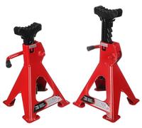 SIXTOL Mechanic Car Stand Pro 2T Lot de 2 chandelles d'essieu de Voiture, capacité de Charge 2 tonnes, Hauteur réglable, Construction en Acier Robuste