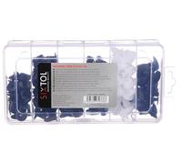 SIXTOL Mechanic Trim Clip Set 100 | Kit de Clips et Fixations pour Garnitures Automobiles | 100 pièces | Coffret Plastique Pratique