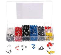 SIXTOL MECHANIC WIRE CONNECT 685 | Coffret de cosses et connecteurs électriques isolés | 685 pcs | Travaux auto, maison, industrie