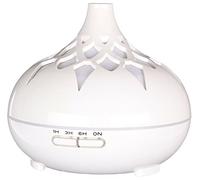 SIXTOL Palm Diffuseur d'arômes avec LED - Couleur : Blanc Brillant - 500 ML.