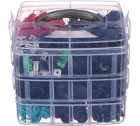 Sixtol Set de clips, d'agrafes et de goupilles pour la garniture de véhicules Mechnic Trim Clip