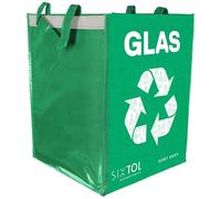 SIXTOL SORT EASY GLAS | Sacs poubelle en verre | 30 x 30 x 40 cm 36 l