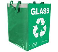 SIXTOL SORT EASY GLASS EN Sacs de tri sélectif en verre 30 x 30 x 40 cm 36 l