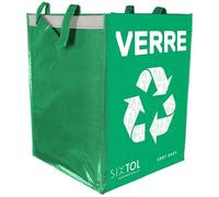 SIXTOL Sort Easy Verre Sacs de tri sélectif en verre 30 x 30 x 40 cm 36 l
