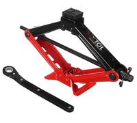 SIXTOL SX Scissor Jack 2T Cric Losange avec cliquet | 2 tonnes | Compact | Urgence | Cric de véhicule | Remplacement des pneus | Coussin en Caoutchouc