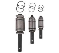 Sixtol Tailpipe 3 – Élargisseur d'échappement Ø30–85 mm, 3 pièces, acier/caoutchouc nitrile