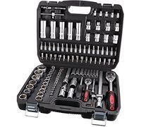 SIXTOL TOOL SET 108 Kit d'outils Gola 108 dans une valise | cliquet 1/4" et 1/2" | fermeture en métal