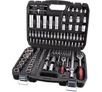 SIXTOL TOOL SET 108 Kit d'outils Gola 108 dans une valise | cliquet 1/4" et 1/2" | fermeture en métal