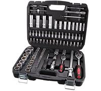 SIXTOL TOOL SET 94 Kit d'outils de 94 pièces dans une mallette à outils | Set Gola, clés en acier |