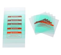 SIXTOL WELDING MASK PRO VIEW | Lot de 10 verres de protection | 5 intérieurs + 5 extérieurs | Accessoire masque de soudage