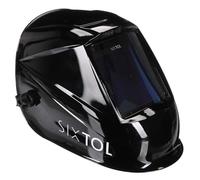 SIXTOL WELDING MASK PRO VIEW | Masque de soudage automatique noir | Grand champ de vision 100×97 mm | Filtre réglable