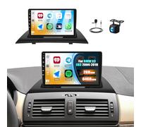 SIXTOP 2G + 64G Android 13 Autoradio pour BMW X3 E83 2004-2010 avec Carplay Android Auto, Radio écran Tactile 9" avec GPS WiFi Bluetooth FM/RDS EQ Mirror Link + Caméra de Recul et Micro