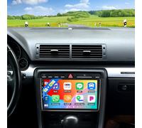 SIXTOP 6+128G Android 13 Autoradio für Audi A4 S4 RS4 8E B6 B7 2000-2009 mit Carplay Android Auto, 9'' Touchscreen Radio mit Intelligent Voice Bluetooth WiFi GPS FM/RDS 36EQ Netzwerk Radio SWC