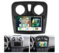SIXTOP 6+128G Android 15 Autoradio pour Renault Dacia Sandero 2 B52 2012-2019 avec CarPlay Android Auto sans Fil, 9“ Écran Tactile avec GPS WiFi Lien Miroir Bluetooth FM/RDS DSP EQ SWC Caméra Arrière
