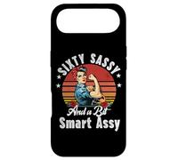 Sixty Sassy and a Bit Smart Assy 60th Birthday Women Mom Coque pour iPhone Air