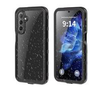 SIYOPINPFY Coque pour Samsung Galaxy A16 5G Etanche, IP68 Étanche Antichoc Coque 360 Intégrale Protection Militaire Rigide Waterproof Protection Camera Case pour Samsung Galaxy A16 5G, Noir