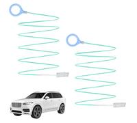 Siyurongg Lot 2 Brosse Nettoyage Flexible 300 cm pour Toit Ouvrant Voiture, Outil Multifonctionnel Nettoyage Drain, Brosse Drain Réfrigérateur Extra Longue pour Réservoir Carburant Voiture