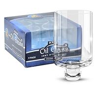Size #11 Straight Glass Oil Cup/by Ner Mitzvah