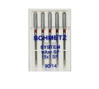 (Size 90/14) - Schmetz HAX1SP 15X1SP Special Super Stretch Serger Needles - 5 Pack (Size 90/14)