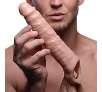 Size Matters Extender Penis Sleeve With Nubs - Peau claire