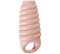 Size Matters Penis avec Manchon Bracelet pour Balles Strié Extrémité Ouverte