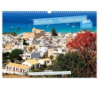 Sizilien - Nordwesten (Wandkalender 2026 DIN A3 quer), CALVENDO Monatskalender: Der wilde Nordwesten Siziliens ist noch ein echter Geheimtipp und hält einige Überraschungen bereit: