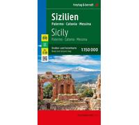 Sizilien, Straßen- Und Freizeitkarte 1:150.000, Freytag & Berndt