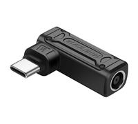 Sizoriruk Adaptateur de Charge PD 140 W DC vers Type C, Entrée DC vers Connecteur Mâle USB C pour Téléphone, Tablette, Ordinateur Portable (M)