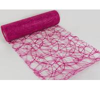 Unbekannt Sizoweb® Chemin de Table en intissé Rose Fuchsia 25 m x 30 cm