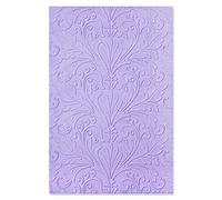 Sizzix 3-D Textured Impressions Embossing Folder Art Nouveau, Multicolor, Taille Unique