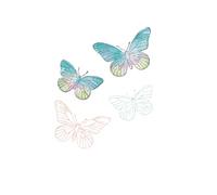 Sizzix 49 and Market Matrices de découpe transparentes A5 Motif papillons, 666634