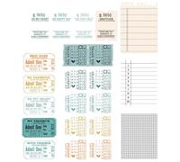 Sizzix 49 and Market - Tampons transparents A5 avec cadre - Die Forever Journal Essentials