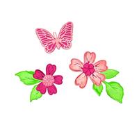 Sizzix 49 & Market Lot de 19 tampons transparents avec cadelits et 9 matrices de découpe