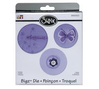 Sizzix 656333 Matrice Bigz Scrapbook Dessin Cercles 14 x 17,4 x 1,9 cm