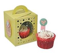 Sizzix 660842 thinlits plus die boîte cupcake set de 19 G