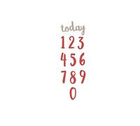Sizzix 661726 Set DE 11 Thinlits Die, Acier, Multicolore, 23,3 x 7 x 0,2 cm