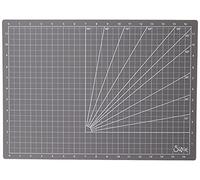 Sizzix Taille Unique 663384 Tapis de découpe avec Grille pour Scrapbooking, création de Cartes, Papier, décoration d'intérieur et projets de Bricolage Gris, Multicolore