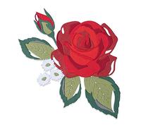 Sizzix 664496 Thinlits Lot de 14 Matrices à Couches Rose par Lisa Jones découpe pour Scrapbooking, Multicolor, Taille unique