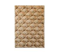 Sizzix 664507 Impresslits Pochette de gaufrage Art déco par Kath Breen Taille Unique Matrices de découpe pour Scrapbooking, Papier, Multicolor