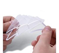 Sizzix 664679 Shaker Dômes, Paquet de 6, translucide Dome, Arbre 6,3 x 7,6 Cm, Lot, Taille unique